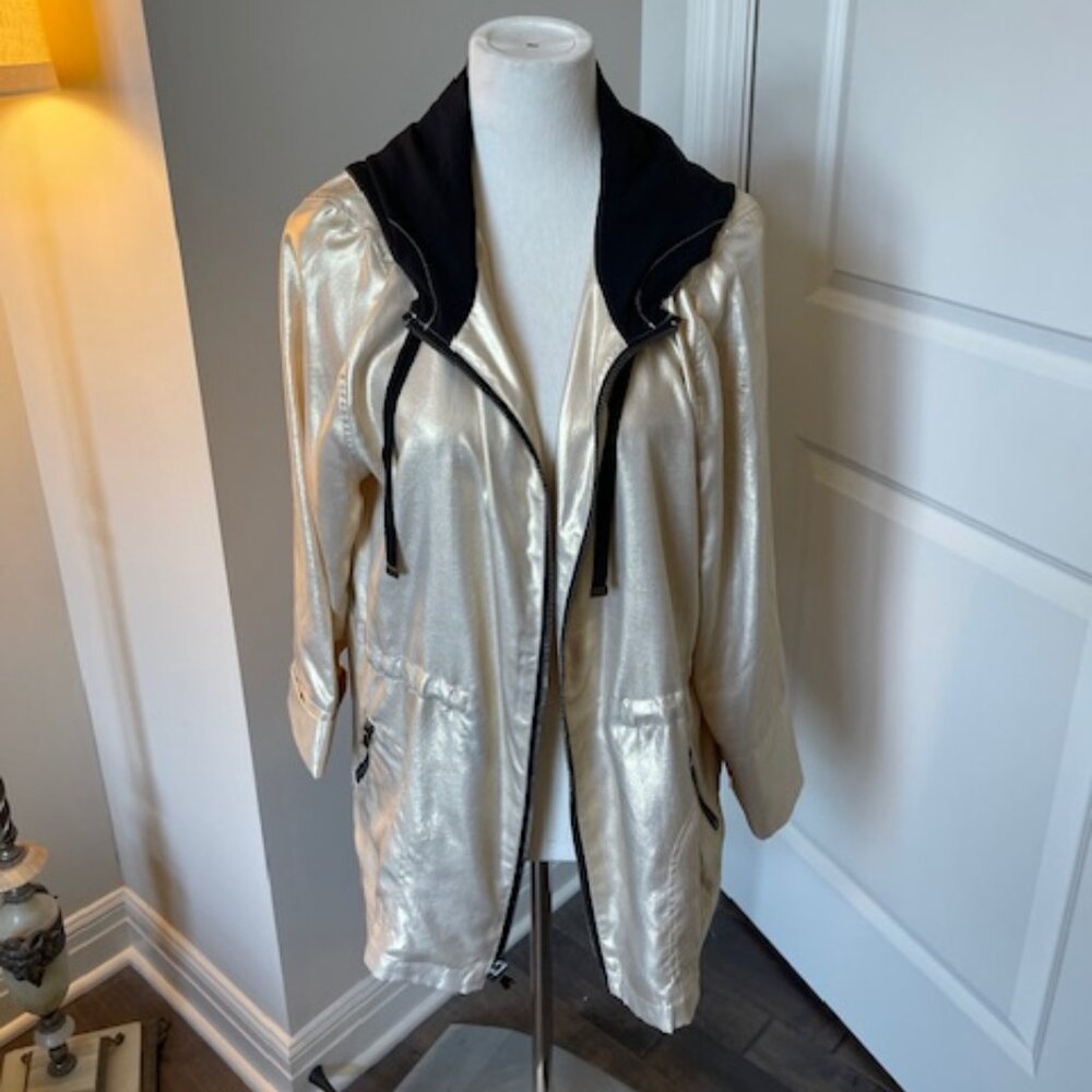 Gold Chico's jacket